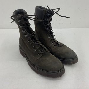 Thursday Everyday Green Combat Leather Boots - Men's US 8
